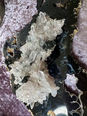 Large Pink Lithium Quartz with Fuchsite PLQ05